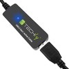 USB kabelis Techly USB-A - USB-A 10 m juodas (ICUR30100G)