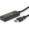 Techly ICUR30100G USB kabelis USB 3.2 Gen 1 (3.1 Gen 1) 10 m USB A Juoda