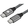 USB kabelis Techly USB-C - USB-C 2 m juodas (TLY_622403)