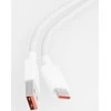 XIAOMI originalus kabelis USB A į Type C 6A 1 m baltos spalvos bulk pakuotė