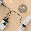 Unitek USB maitinimo laidas - DC 3,5/1,35 mm kištukas