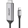 UNITEK V1423A adapteris USB-C – HDMI 2.0 4K 60Hz kabelis 1,8m
