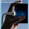 USAMS lightning kabelis 2.4A 1.2m Fast Charging Lithe Series juodos spalvos SJ565USB01 (US-SJ565)