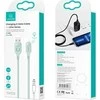 USAMS Lightning kabelis 2.4A 1.2m greito įkrovimo Lithe Series žalias SJ565USB04 (US-SJ565)