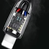 USAMS pintas USB-C į Lightning išmanusis 20W PD įkrovimo laidas 1.2m tamsiai žalias SJ