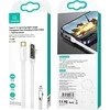 USAMS kampinis USB-C kabelis su „Lightning PD 20W“ greito įkrovimo „Iceflake“ serijos 1,2 m baltas SJ583USB02