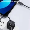 USAMS kabelis USB-C į USB-C 100W 1.2m Port Ekranas Fast Charging Lithe Series žalios spalvos SJ567USB04