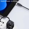 USAMS USB-C laidas su „Lightning“ 20W 1.2m PD greito įkrovimo „Lithe“ serijos žalias SJ566USB04 (US-SJ566)