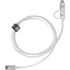 USB kabelis USB-C - Lightning 1 m, baltas (ERPW2CL100-WH)