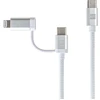 USB kabelis USB-C - Lightning 1 m, baltas (ERPW2CL100-WH)