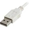VALUE USB 2.0 kabelis, A - A, V/F 3 m, 3 m, USB A, USB A, Kištukas/Lietuvis, 0,48 Gbit/s, Baltas