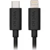 USB kabelis Veho Lightning - USB-C 1 m, juodas (VCL-005-MFI-C-1M)