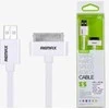 Remax USB kabelis wel.com USB-A – 1 m baltas (akceapple0251we)