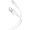 USB laidas į USB-C XO NB212 2.1A 1m (baltas)