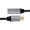USB kabelis Zenwire USB-C - USB-C 3 m, juodas