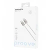 USB kabelis PROOVE Dense Metal Type-C į Type-C 60 W (1 m) (Proove)