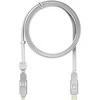 Rolling Square USB kabelis su riedėjimo funkcija, kvadratinis, USB-C - Lightning, 2 m, Baltas (RS-XLM02R)