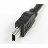 USB laidas Sharkoon USB-A - miniUSB 3 m juoda (4044951015580)