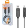 USB laidas Somostel Somostel laidas 4 in 1 USB / Type-C - Lightning / Type-C 3.1A 60W QC PD pilkas SMS-BJ14 (35543)
