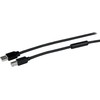 USB kabelis StarTech USB-A - USB-B 15 m Juodas (USB2HAB50AC)