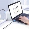 USB laidas Ugreen USB-C – USB-C 2 m pilkas (56613)