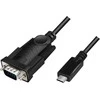 LOGILINK AU0051A USB2.0 Type-C kabelis USB-C/M į DB9/M serijos 1,2 m Win11