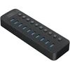 HUB USB Orico CT2U3-10AB 10x USB-A 3.2 Gen1 (CT2U3-10AB-EU-BK-BP)