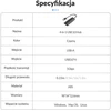 USB šakotuvas Orico PAPW4A-U3-015-BK-BP 4x USB-A 3.0 (PAPW4A-U3-015-BK-BP)