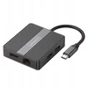 USB šakotuvas Zenwire šakotuvas USB-C 7w1 adapteris USB 3.0 HDMI 4K 60Hz ekrano prievadas gigabito RJ-45 1000M BS-HP706