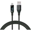 USB kabelis Savio USB-A - Žaibas 1 m juodasis (SAVKABELCL- 173)