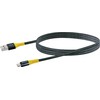 USB kabelis Schwaiger USB-A - mikroUSB 1,2 m geltona (WKUM10511)