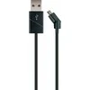 USB kabelis Schwaiger USB-A - mikroUSB Juodieji (LKW120M533)