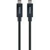 USB kabelis Schwaiger USB-C - USB-C 1 m Juodas (LK101C531)