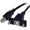 Kabelis USB StarTech USB-B - 0.9 m Juodas (USBPNLBFBM3)