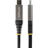 USB kabelis StarTech USB-C - USB-C 1 m juodas pilkas (USB31CCV1M)