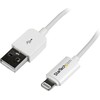 USB kabelis StarTech USB-A - Žaibas 3 m Baltas (USBLT3MW)