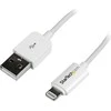 USB kabelis StarTech USB-A - Žaibas 3 m Baltas (USBLT3MW)