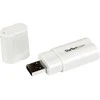 USB adapteris StarTech USB – 3,5 mm baltas lizdas (ICUBUDIO)