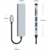 USB stebulės 6 viename USB stebulės skirstytuvas