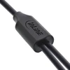 Inline USB Vision kabelis USB-A - 2x USB-C, 0,5 m, juodas