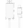 USB Zenwire USB-C - HDMI kabelis 2 m pilkas (5904507528164)
