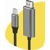USB Zenwire USB-C - HDMI kabelis 2 m pilkas (5904507528164)