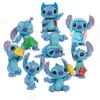 Usorteret „Disney Stitch“ – figūrėlių rinkinys 8 pakuotė 7 cm (302-46254)