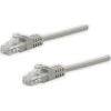 Patchcord LAN UTP pataisos laidas, Cat.5e, RJ45 M - RJ45 M, 1 m, neekranuotas, rutulinis, gryno vario ekonomija
