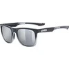 Akiniai Uvex lgl 42 juodas transparent / mirror sidabrinis