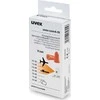 Ausų kamštukai Uvex X-fit, 33dB, oranžiniai, Minibox, 15 porų dėžutėje, S dydis