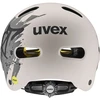 Šalmas Uvex kid 4 style MIPS dirt warm pilkas matt-55-58CM