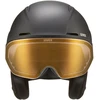 Ski helmet UVEX ULTIMATE HORIZON Juodas Matinis, size 51–62