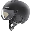 Kask narciarski UVEX Wanted Visor pro V juodas matt