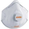 Respiratorius Uvex Silv-Air Classic 2210 FFP2, puodelio tipo su vožtuvu, baltas, 3 vnt mažmeninėje pakuotėje